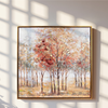 Framed Tree Canvas 24”SQ Canvas/Wood/Plastic