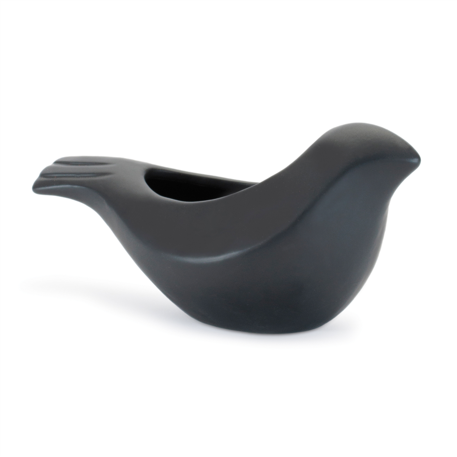 Bird Container (Set of 2) 8"L x 4"H Ceramic
