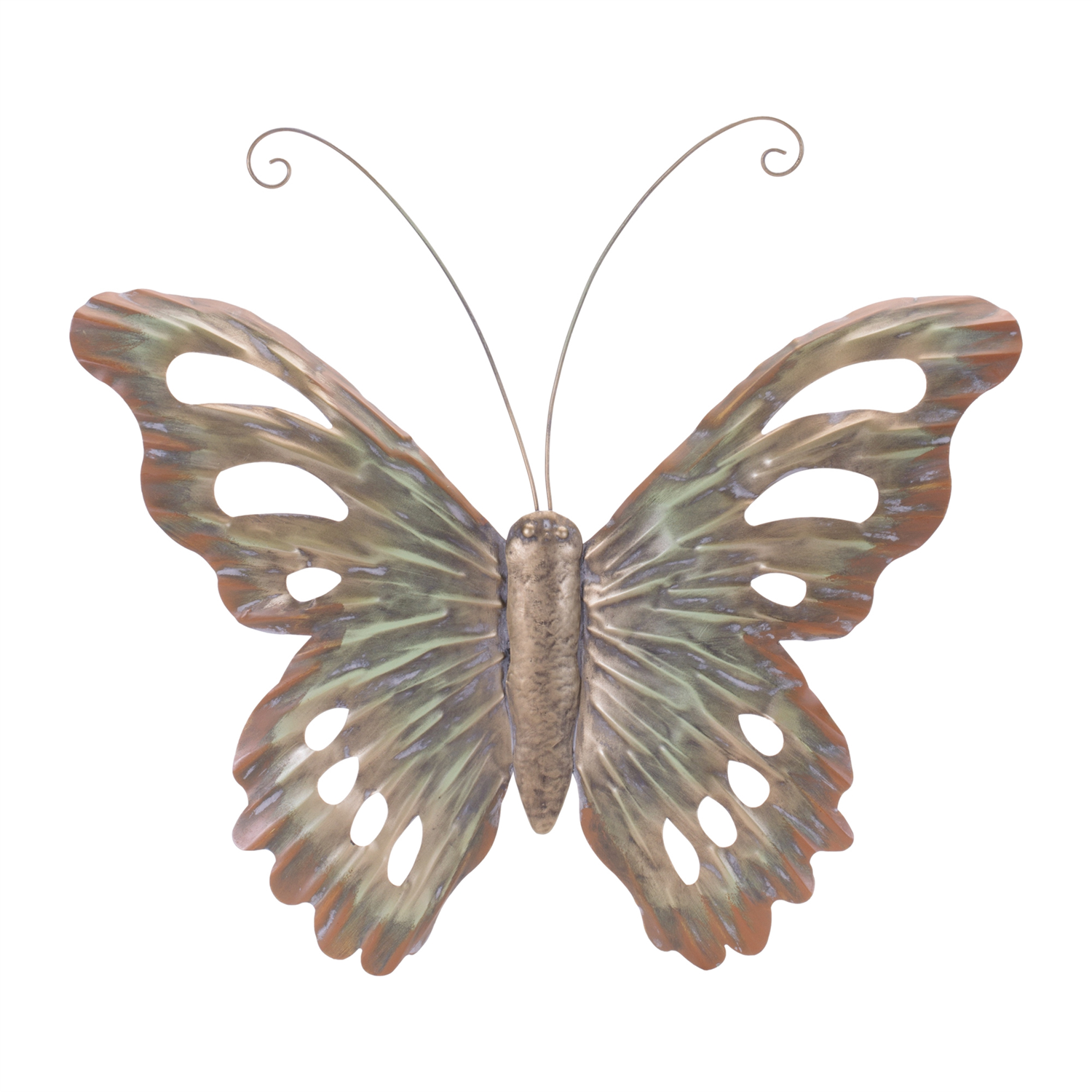 Butterfly (Set of 2) 23.5"L x 22"H Metal
