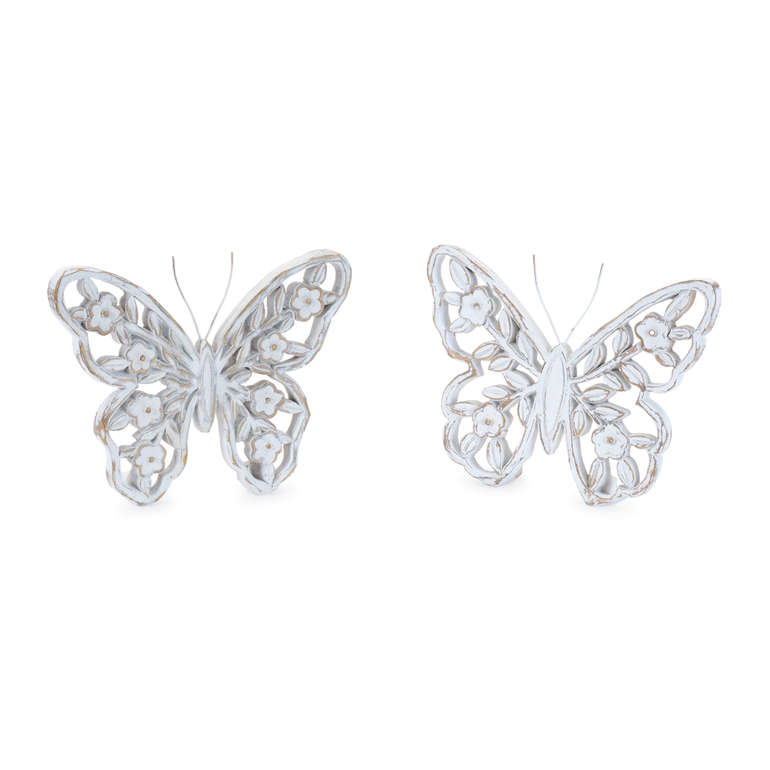 Butterfly (Set of 2) 5.5”H Resin