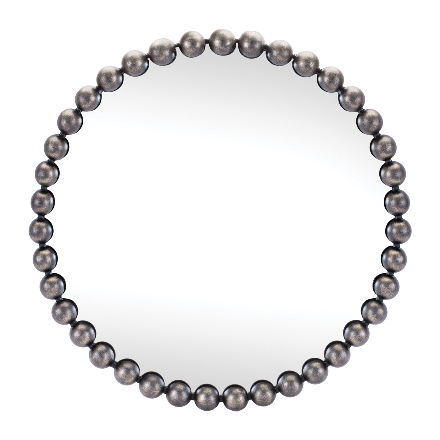 Wall Mirror 23.5”D Iron/Glass