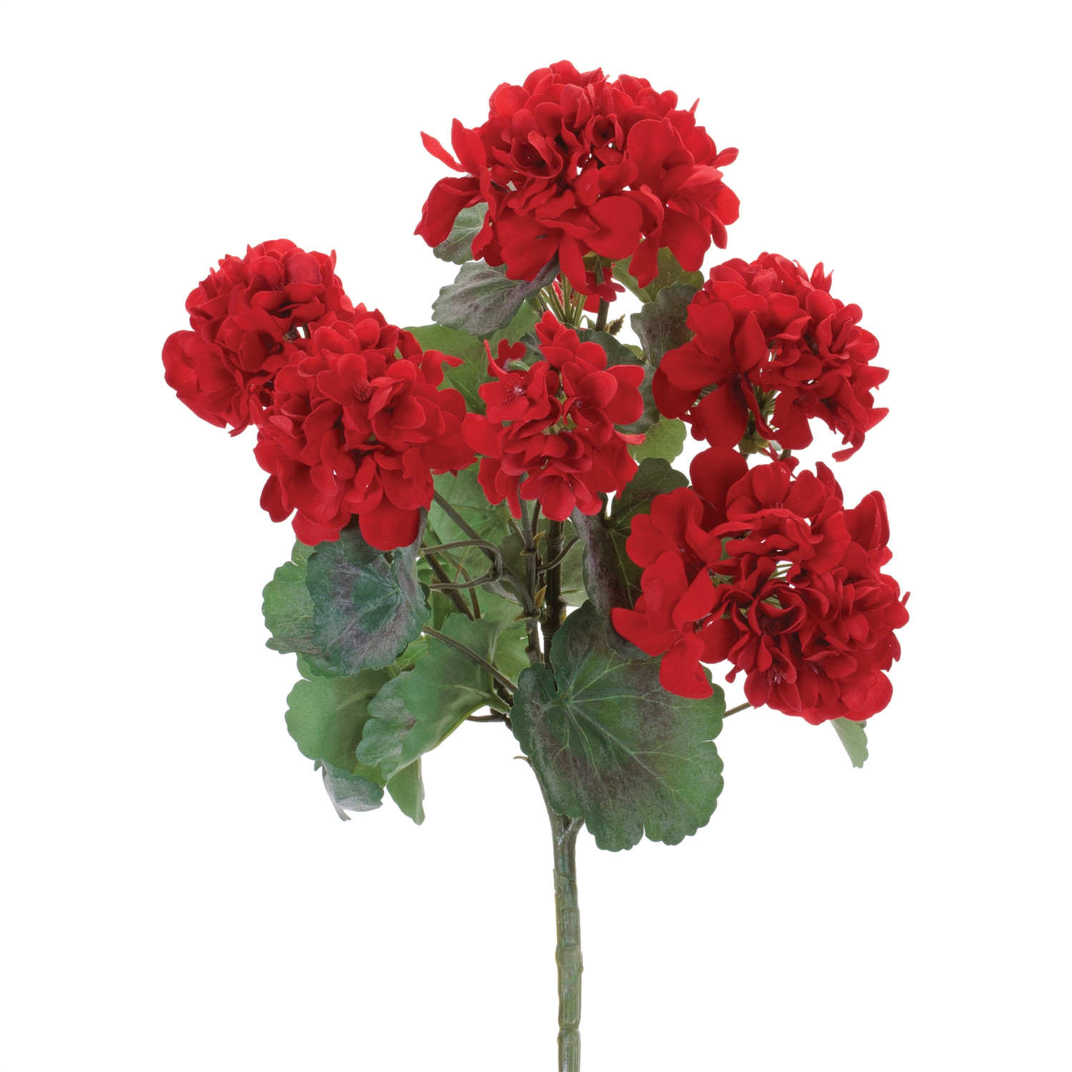 Geranium Bush (Set of 2) 17.25”H Polyester