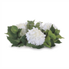 Hydrangea Candle Holder 12"D x 7"H Polyester/Glass