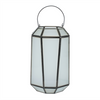 Lantern 6.5"D x 10.75"H Glass/Iron