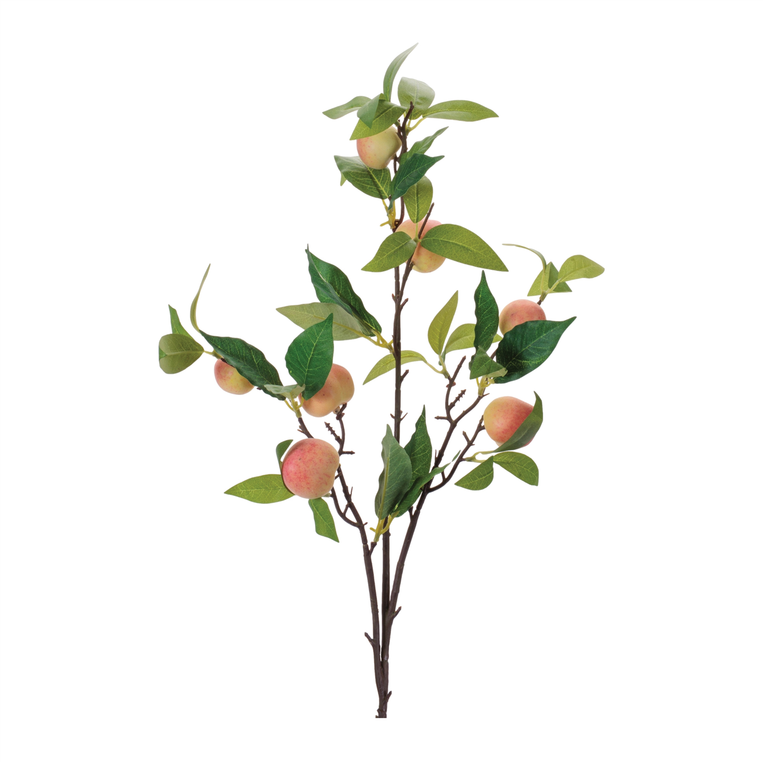 Peach Branch (Set of 6) 34.5”H Polyester/Plastic