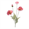 Poppy Spray (Set of 6) 25”H Fabric
