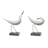 Bird (Set of 2) 8.5"H, 10"H Resin