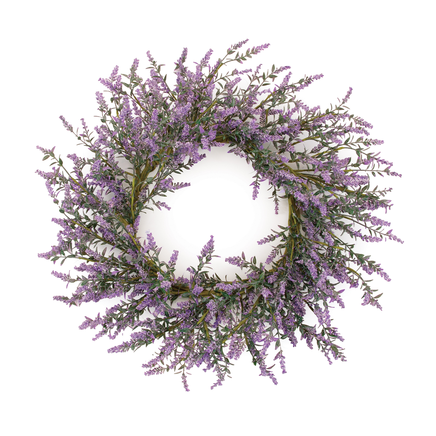 Lavender Wreath 20”D Plastic/Foam