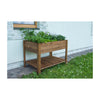 Rectangular Raised Bed with Shelf