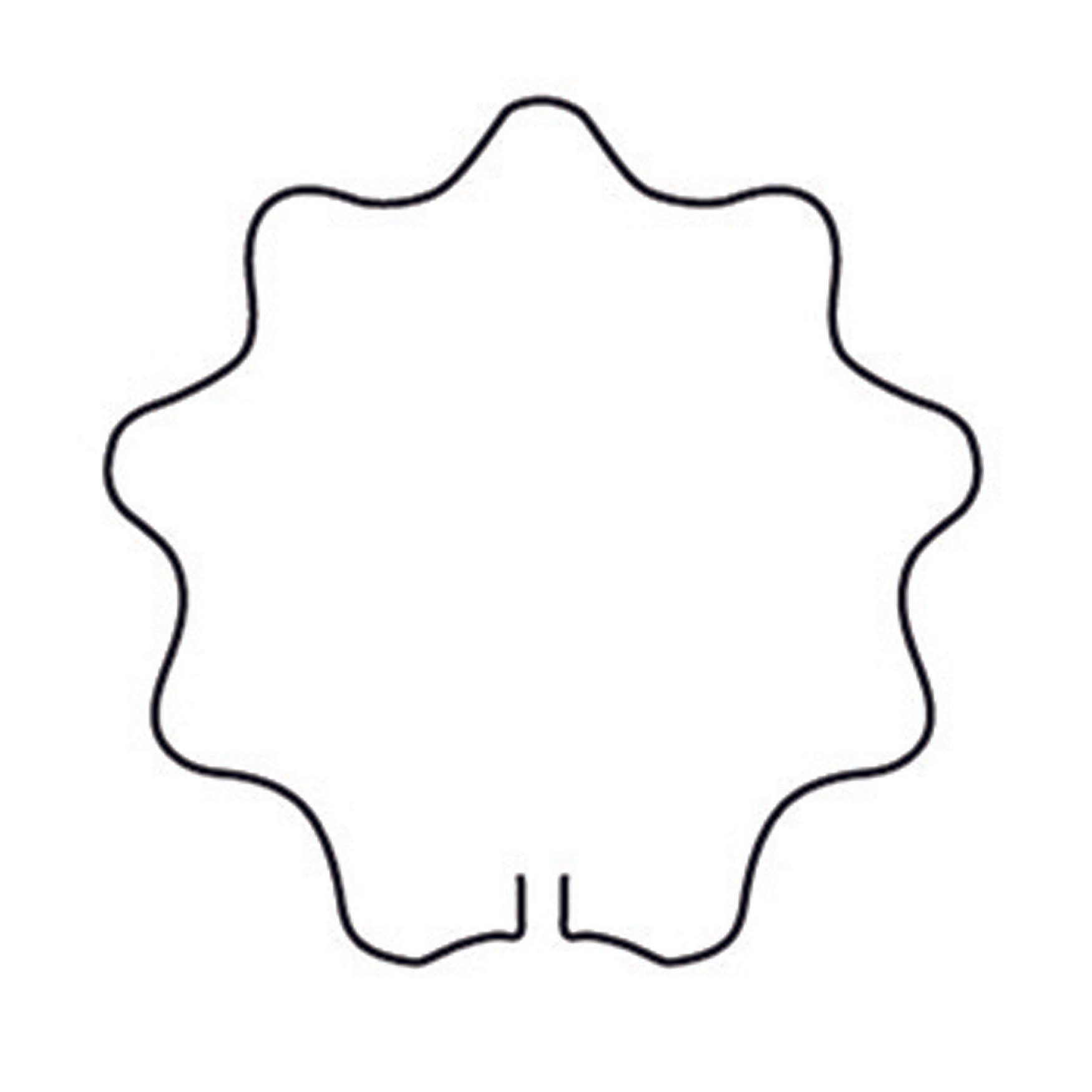 Plant Support Ring 13" Scalloped Circle