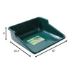 Green Tidy Tray with Stainless Steel Transplanter and Scoop