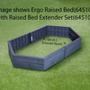 Ergo Raised Bed Extension Set