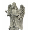 Garden Angel Statue with Birdfeeder or Bath Bowl 23"H