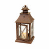 Lantern (Set of 3) 11.5", 17", 24"H Metal/Glass