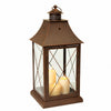 Lantern (Set of 3) 11.5", 17", 24"H Metal/Glass