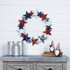 Metal Star Wreath 18”D