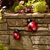 Metal Lady Bug Garden Decor (Set of 6)