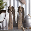 Angel (Set of 2) 13.75"H Polyresin/Metal