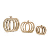 Pumpkin Cut-Out (Set of 6) 5.5"-9.5"H Wood