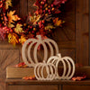 Pumpkin Cut-Out (Set of 6) 5.5"-9.5"H Wood