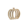 Pumpkin Cut-Out (Set of 6) 5.5"-9.5"H Wood