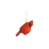 Cardinal Ornament (Set of 12) 4"H Glass