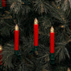 LED Clip On Taper Candle (Set of 24) 6.5"H Plastic W/RMT