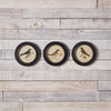 Wood Framed Encyclopedia Bird Print (Set of 3)