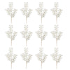 Pine and Sequin Spray (Set of 12) 33.25"H PVC
