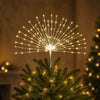 LED Starburst Tree Topper 30"W x 31"H 150 Lights UL Plug (Set of 2)
