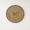 Wall Clock 31.5”D MDF/Iron