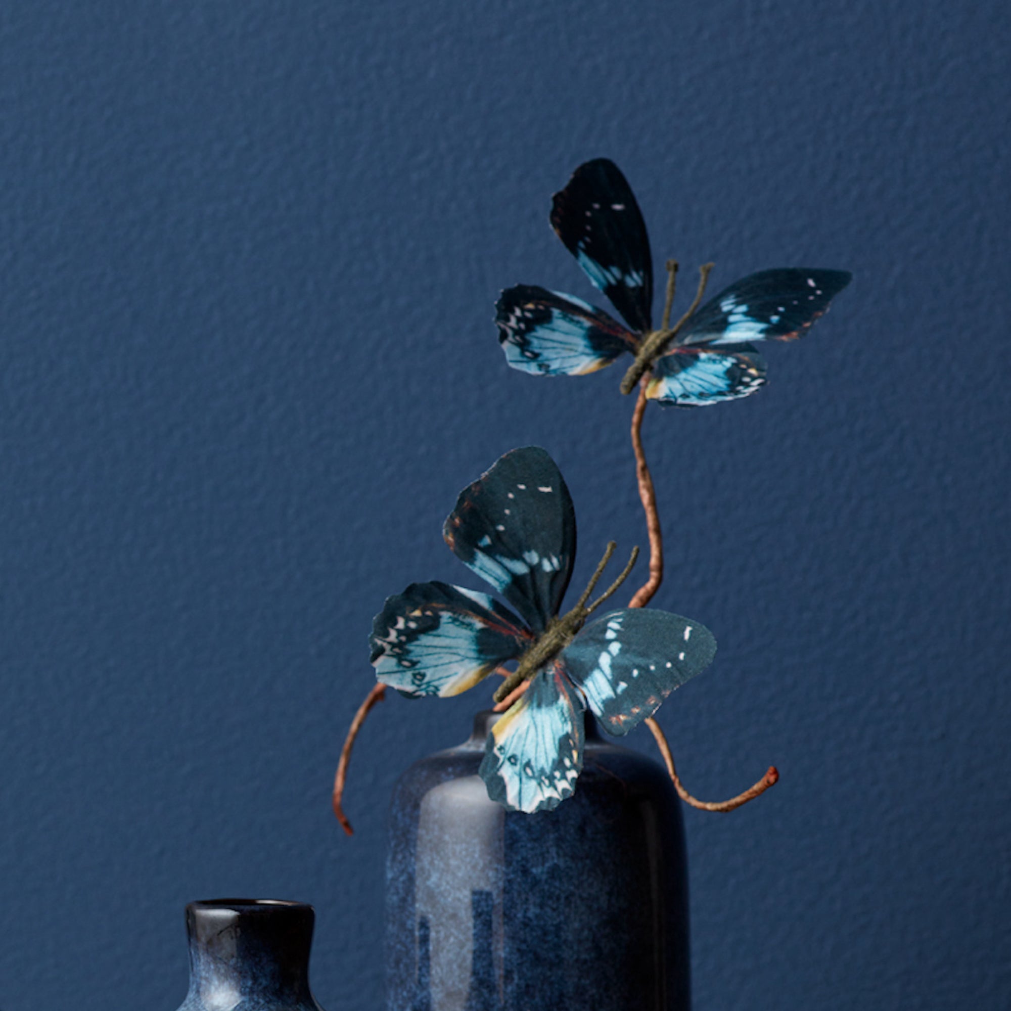 Butterfly Spray (Set of 6) 39”H Polyester