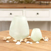 Vase 6.5"D x 7.5"H Glass