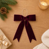 Bow Ornament (Set of 2) 13"W x 13"H Polyester