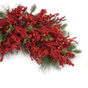 Mixed Berry and Pine Crest 31”L Plastic/Styrofoam