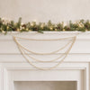 Chain and Bead Garland (Set of 2) 27"L x 12"H Plastic