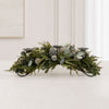 Mixed Pine Candle Holder Centerpiece 32"L x 13"W x 12"H PVC
