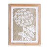 Floral Frame (Set of 2) 21.75"L x 27.5"H Wood/MDF/Paper