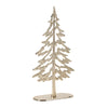 Tree (Set of 2) 10.5"H, 12.5"H Aluminum/Wood