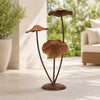 Mushroom Décor 18”H Iron