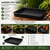 32" Black Square Garden Tray