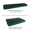 Large Green Self-Watering Tray