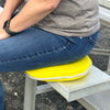 2.1 gal Yellow Metal Watering Can/Memory Foam Kneel Cushion