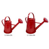 2.1 gal Red Metal Watering Can