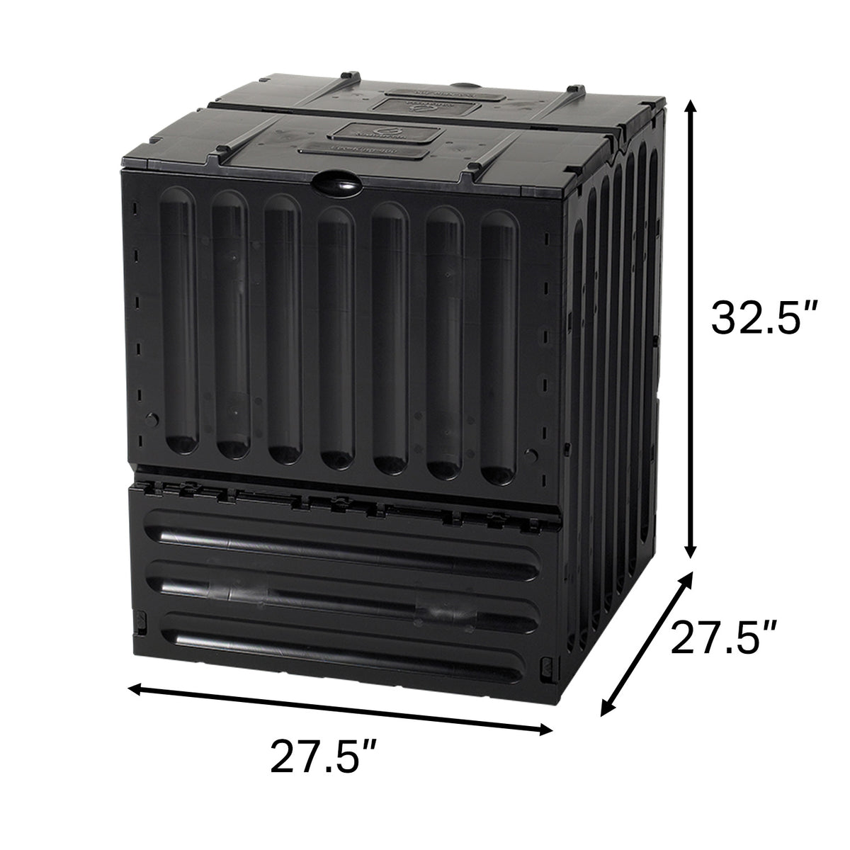 Small Black Eco King Composter 105 gal