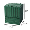 Large Green Eco King Composter 158 gal