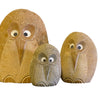 Family of Boulder Angry Birds 3 Pcs 6"8"12"
