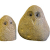 Family of Boulder Owls 2 Pcs 8"12"