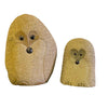 Family of Boulder Standing Hedgehogs 2 Pcs 8"12"