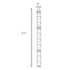 Tall Wall Plant Holder